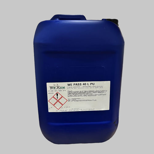 Passivation de l'acier inoxydable - WE PASS 40 L PU - WE KEM snc - industriel
