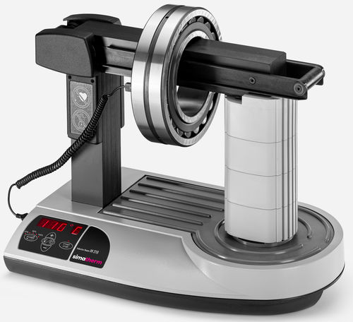 Appareil de chauffage par induction de grand diamètre - simatherm IH 210 - simatec AG - pour élément d'assemblage / pour roulement / pour pièces