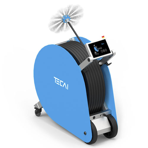 Équipement de nettoyage à brosse - rotair - Teinnova Tecai Innova SL - pour HVAC / pour tuyaux de ventilation / compact