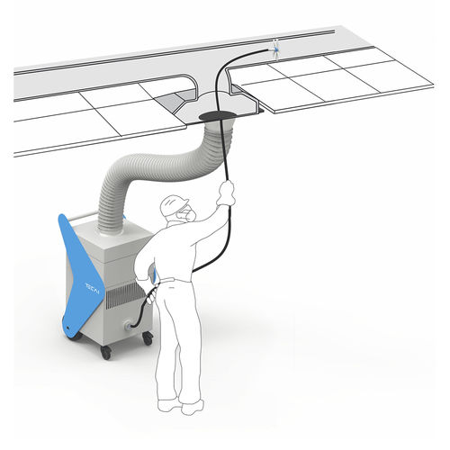 Équipement de nettoyage pour tuyaux de ventilation - VENET - Teinnova Tecai Innova SL - à brosse / automatique / pour HVAC