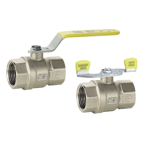 Vanne à boisseau sphérique - 340G series - VIR - manuelle / d'arrêt / pour gaz