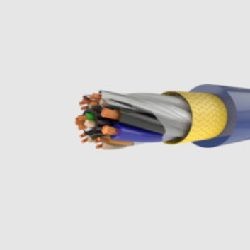 Câble électrique d'alimentation - TCS-10001 - Teledyne Marine - Ethernet / rond / pour applications marines