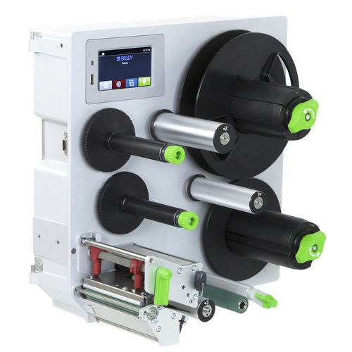 Machine d'impression-pose d'étiquettes à transfert thermique - A8500 series  - Brady EMEA - monochrome