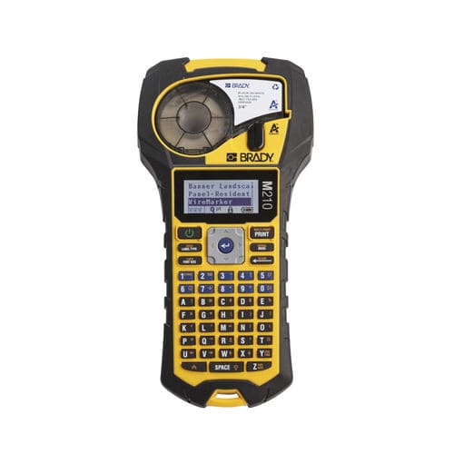Imprimante d'étiquette portable - M210 - Brady EMEA - à transfert thermique / industrielle