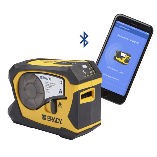 Imprimante d'étiquette portable - M211  - Brady EMEA - à transfert thermique / rapide / code-barres