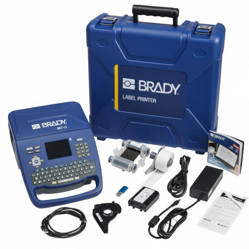 Imprimante d'étiquette à transfert thermique - M710 series  - Brady EMEA - rapide / USB / portable