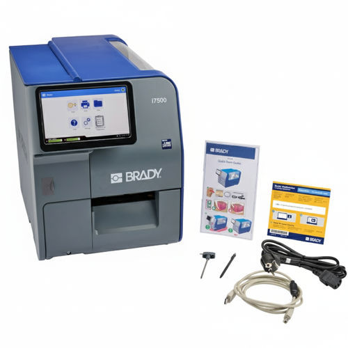 Imprimante d'étiquette à transfert thermique - i7500 series - Brady EMEA - rapide / code-barres / USB