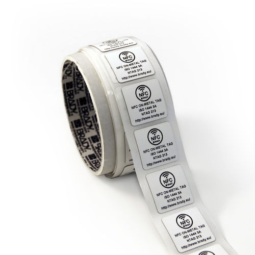 Étiquette à transfert thermique - Brady EMEA - RFID / UHF / d'inspection