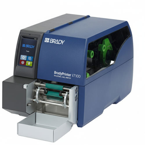 Imprimante d'étiquette à transfert thermique - i7100 series  - Brady EMEA - code-barres / USB / industrielle