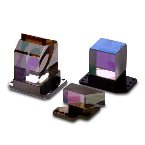 Prisme optique de précision - Research Electro-Optics - séparateur de faisceaux / en CaF2 / en séléniure de zinc