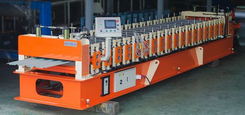 Profileuse pour panneau de toiture - AMECO INDUSTRIAL JOINT STOCK COMPANY - automatique / contrôlée par PLC / type fixe