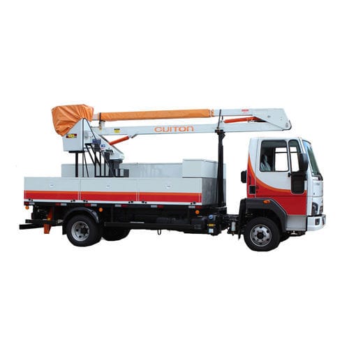 Nacelle articulée montée sur camion - GT 13 LV EVOLUTION - Guiton Equipamentos Hidráulicos - hydraulique