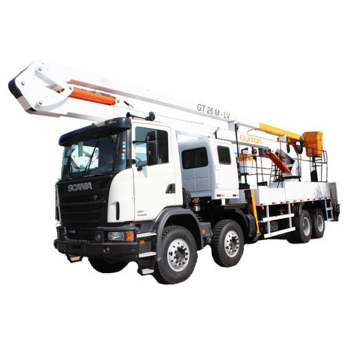 Nacelle articulée montée sur camion - GT 26 LV EVOLUTION - Guiton Equipamentos Hidráulicos - hydraulique
