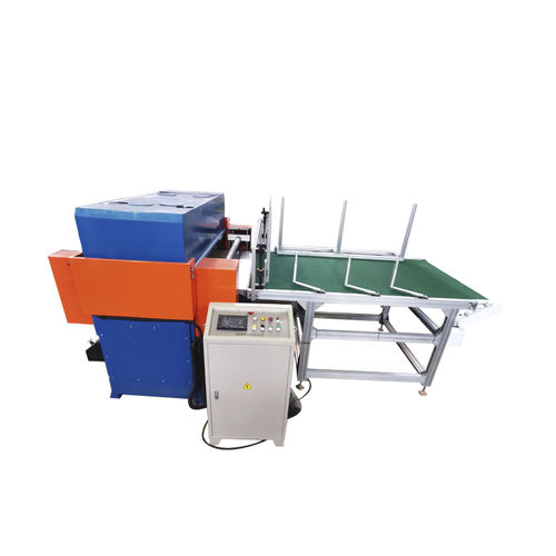 Machine de découpe pour mousse - HG-B60T - HONGGANG - contrôlée par PLC / d'empilage / triphasée