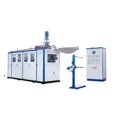 Thermoformeuse pour plaque en plastique - DX-750 - HONGGANG - pour la production de gobelets en thermoplastiques / automatique / industrielle