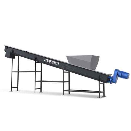 Convoyeur à vis - GSC series - GEP ECOTECH CO., LTD. - incliné / en spirale / à moteur électrique