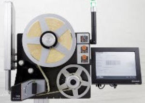 Machine d'impression-pose d'étiquettes à transfert thermique - T43 - Industrial Labelling Systems - pour bois / automatique