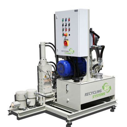 Presse à briqueter de copeaux de bois - Elan B60 - BP-Recyclingsystems GmbH - pour déchets / automatique