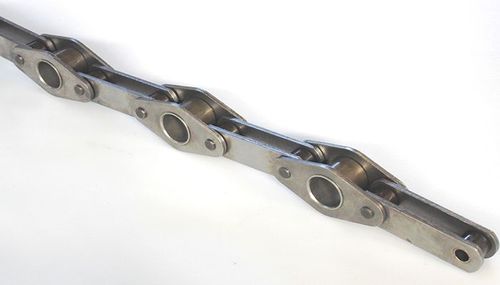 Chaîne de convoyage en métal - Z.M.C. SRL - à attaches / pour machine agricole