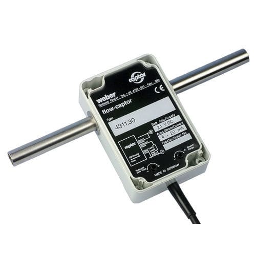 Capteur de débit calorimétrique - 4311.30/xx - weber Sensors GmbH - volumique / pour liquide / pour la surveillance de process