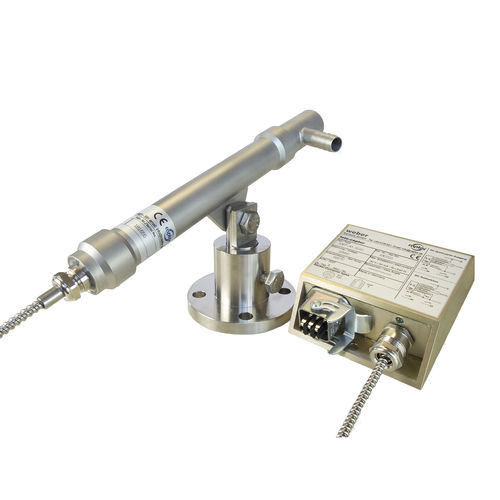 Détecteur de produit chaud à photodiode - foto captor 1307.43 S110 + foto optic 10043V HSLL S100 - weber Sensors GmbH - à fibre optique / sorties optocoupleur / sorties relais