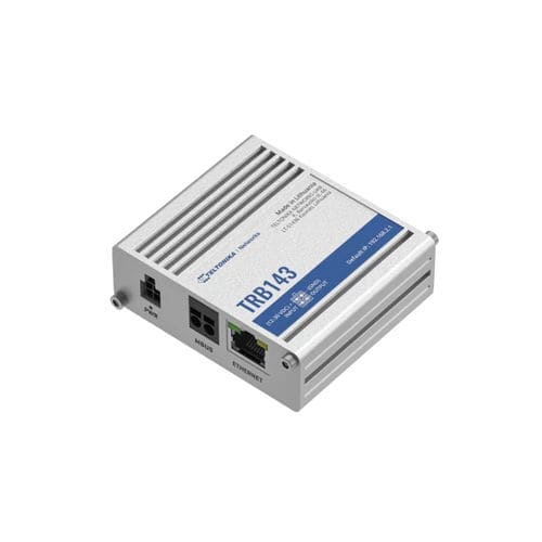 Passerelle industrielle - TRB143 - TELTONIKA SAS - de télémesure / Ethernet / M-Bus