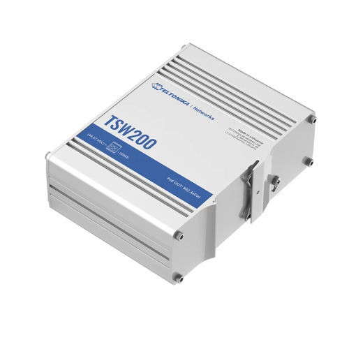 Commutateur Ethernet intelligent - TSW200 - TELTONIKA SAS - 8 ports / Gigabit Ethernet / Power over Ethernet
