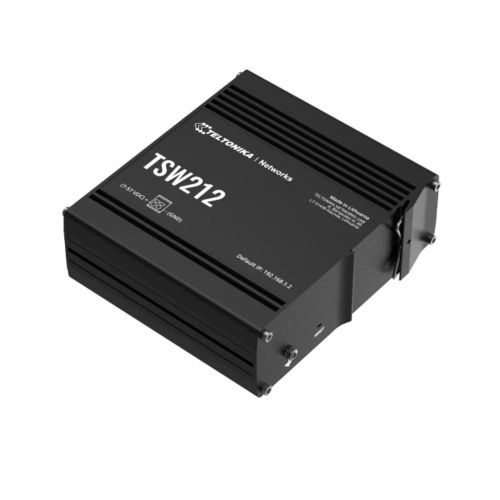 Commutateur Ethernet administrable - TSW212 - TELTONIKA SAS - 8 ports / Gigabit Ethernet / ProfiNet