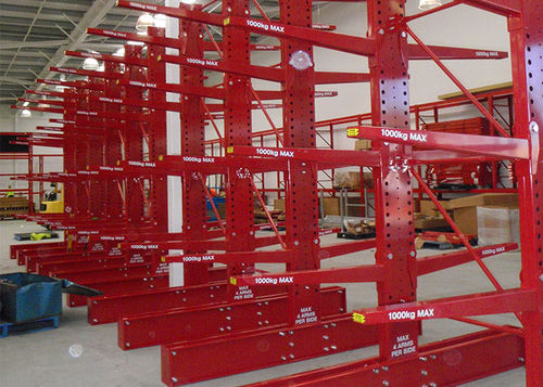 Rayonnage cantilever - Aceally (Xiamen) Technology Co., Ltd - à étagères / pour charges lourdes / pour tuyaux