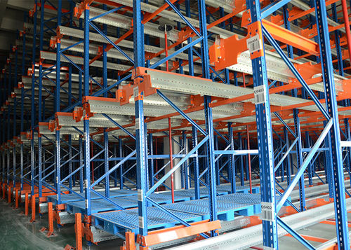Rayonnage pour entrepôt de stockage - Aceally (Xiamen) Technology Co., Ltd - par accumulation / en acier inoxydable
