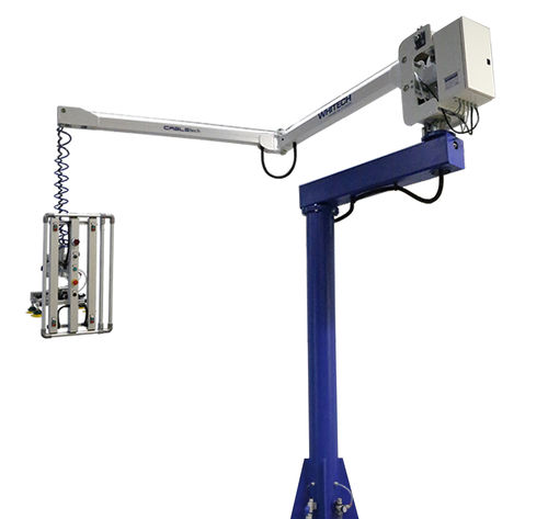 Manipulateur électrique - CABLEtech - Whitech srl - avec crochet intégré / pour la manutention / sur colonne