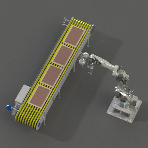 Cellule robotisée de dosage - RD - GD01 - Whitech srl - de remplissage / pour matériaux composites