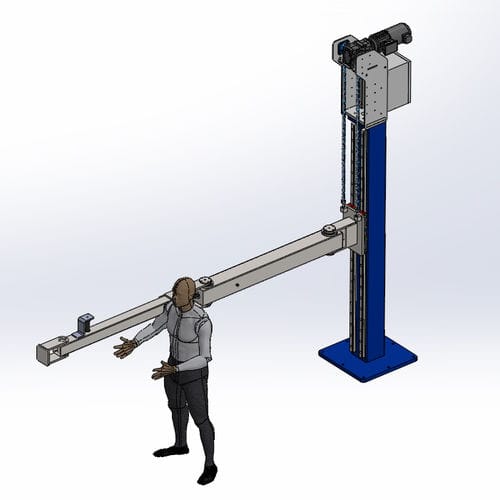 Manipulateur pneumatique - VERtech - Whitech srl - électrique / articulé / rigide