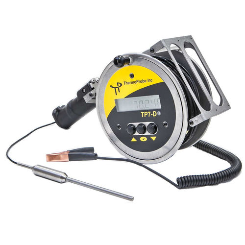 Thermomètre RTD - TP7-D    - ThermoProbe Inc - avec afficheur LCD / durci / à sécurité intrinsèque