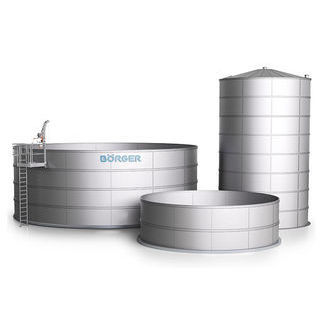 Cuve de stockage - BORGER - de liquides / de cuve / en inox
