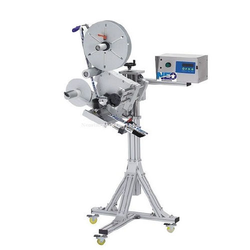 Applicateur d'étiquettes automatique - LA2000 - NEOSTARPACK Co., Ltd. - pour bouteilles / pour caisses / pour applications sur le dessus