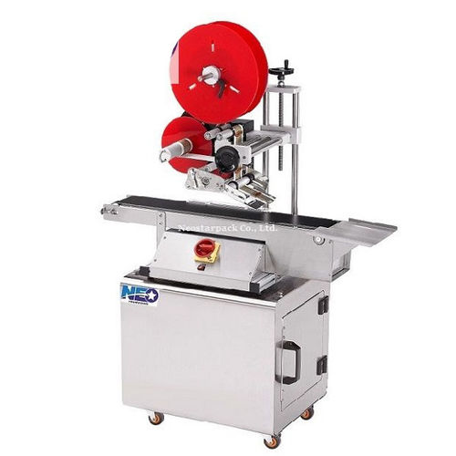 Applicateur d'étiquettes pour applications sur le dessus - LT2100 - NEOSTARPACK Co., Ltd. - automatique / pour bouteilles / pour caisses