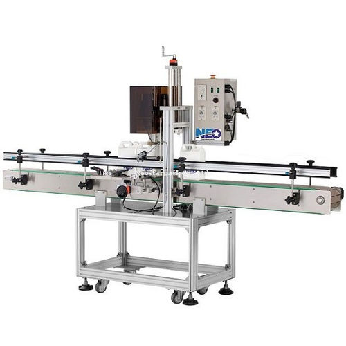 Boucheuse visseuse linéaire - CS3000 - NEOSTARPACK Co., Ltd. - pneumatique / automatique / pour bouteilles en verre