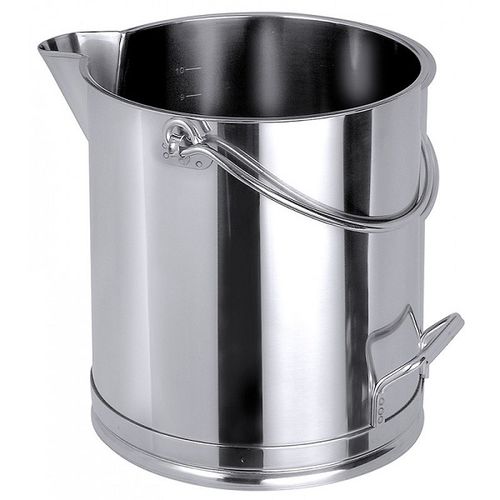 Seau en inox - COT-31000 series - NOVETAL - rond / avec bec verseur / avec poignée