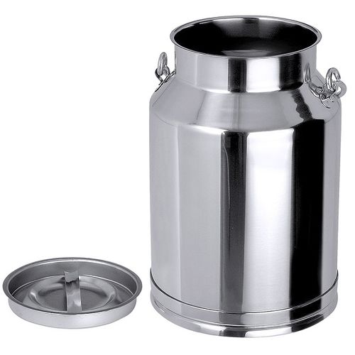 Jerrycan en acier inoxydable - COT-30320 series - NOVETAL - circulaire / avec poignée / pour le lait