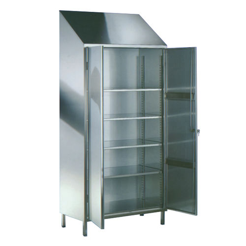 Armoire de stockage - C-003E series - NOVETAL - au sol / à étagères / double porte