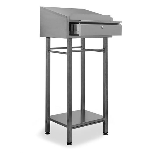Pupitre industriel - X-4108 316L - NOVETAL - en acier inoxydable
