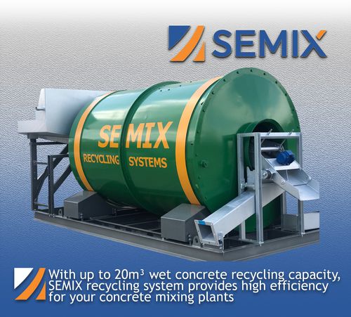 Installation de recyclage pour béton - SMRC 15 - Semix Concrete Batching Plants