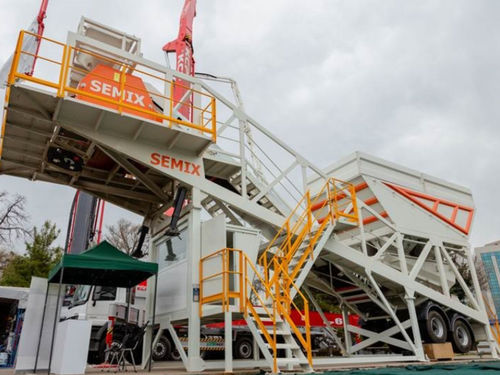 Centrale à béton mobile - MOBILE 60 - Semix Concrete Batching Plants