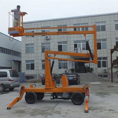 Nacelle articulée automotrice - a800 series - Jinan Juxin Machinery Co., Ltd. - sur roues / diesel / hydraulique