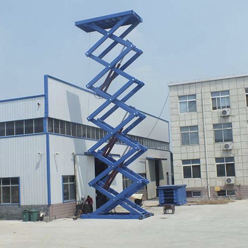 Nacelle élévatrice à ciseaux fixe - a0022 - Jinan Juxin Machinery Co., Ltd. - hydraulique / pour chantier / pour applications industrielles