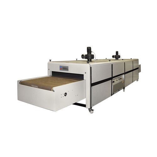 Sécheur à air chaud - NOIR 5000 - Chiossi e Cavazzuti srl - rayonnement / pour l'industrie textile / avec convoyeur à bande