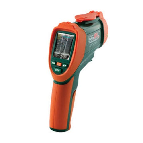 Thermomètre à infrarouge - OS-VIR50 - OMEGA - avec afficheur LCD / avec visée laser double / USB
