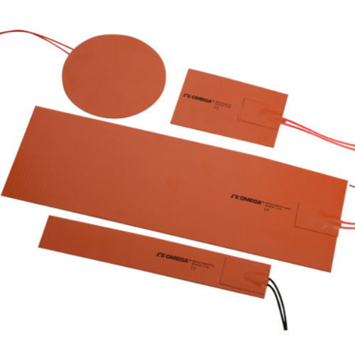 Élément chauffant souple - SRFR series - OMEGA - rond / en fibres de verre / en silicone