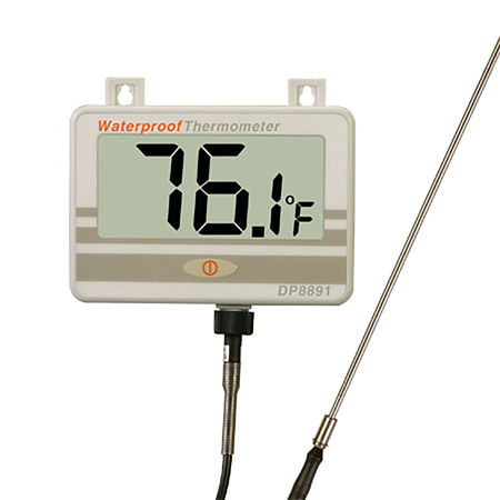 Thermomètre à thermistance - DP8891 - OMEGA - à sonde / avec afficheur LCD / °C